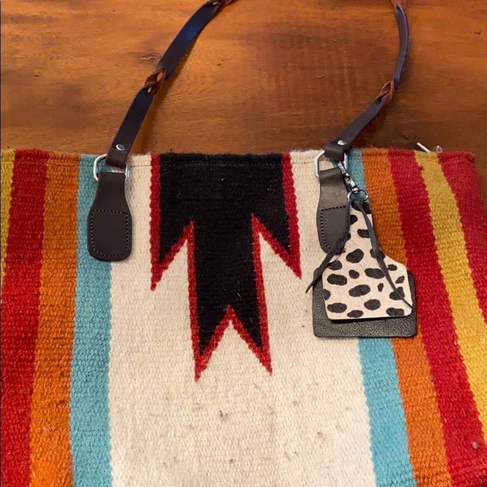 Cow tag purse charms.